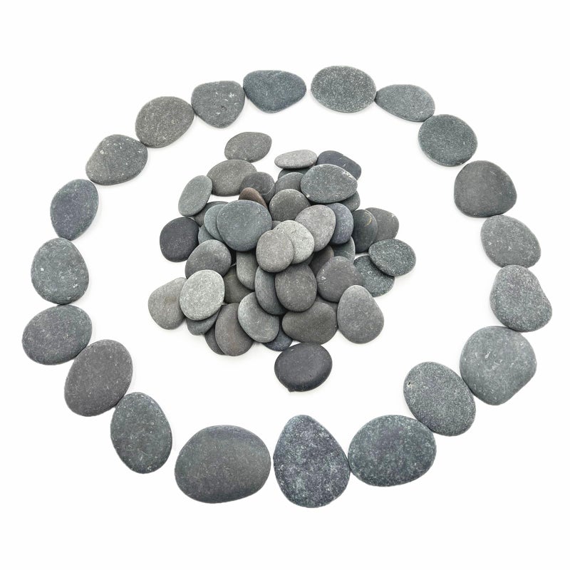 Lifetop 30PCS Painting Rocks, 2"-3" Inches DIY Rocks Flat & Smooth Kindness Rocks for Arts, Crafts, Decoration, Natural River Rocks for Painting,Hand Picked for Painting Rocks - Image 2